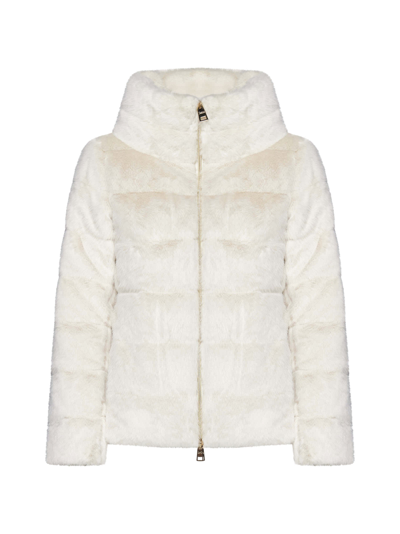 Herno Jacket In Ecru