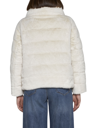 Herno Jacket In Ecru