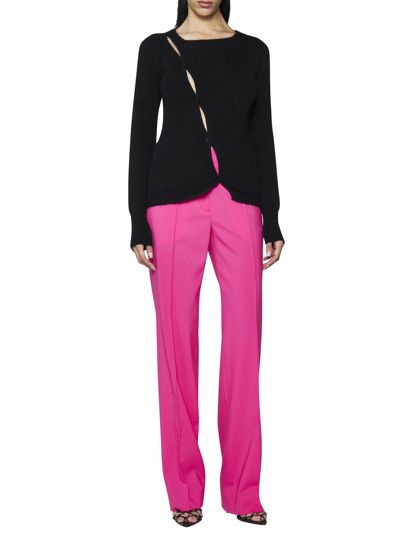 Jacquemus Le Pantalon Camargue Stretch-wool Trousers In Pink