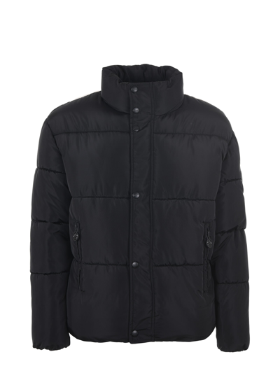 Shop Barrow Jacket Quilted Nylon In Nero