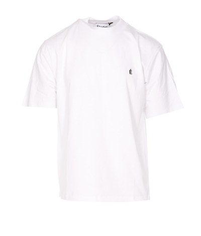 Shop Etudes Studio Award Accent T-shirt In White