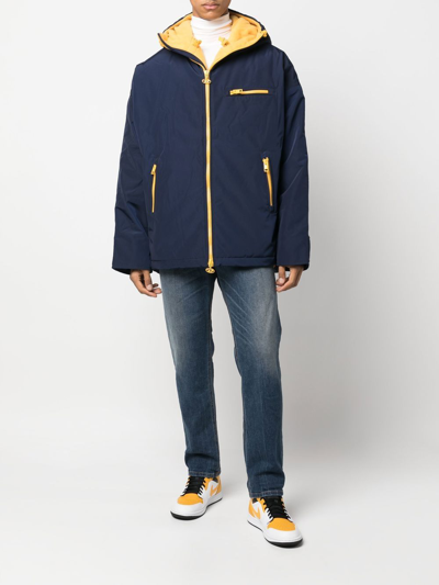 Diesel 2005 D-fining 09e66 Tapered-leg Jeans In 蓝色