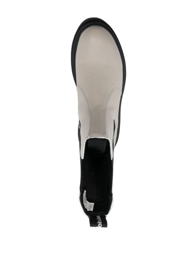 Calvin Klein Jeans Est.1978 Platform Lug-sole Chelsea Boots In 中性色