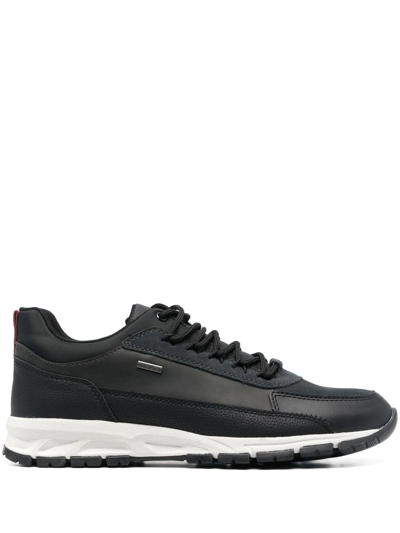 Geox Delray Low-top Sneakers In 黑色