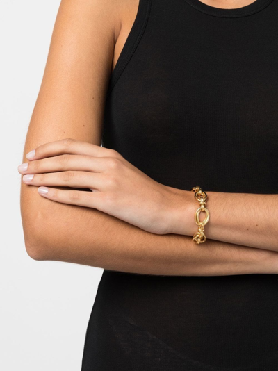 Shop D'estree Elizabeth Chain-link Bracelet In Gold