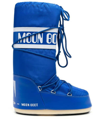 Shop Moon Boot Icon Snow Boots In Blue