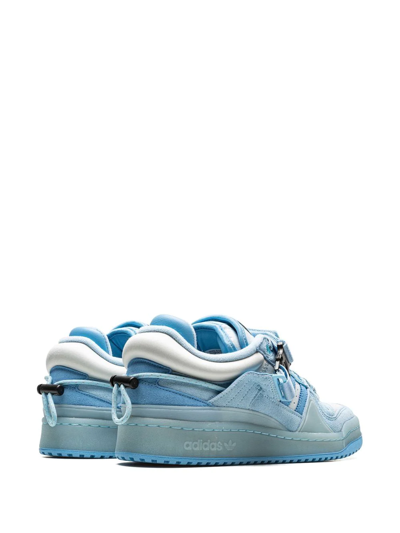Adidas Originals Forum Buckle Low Sneakers In Blue