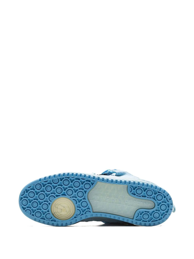 Adidas Originals Forum Buckle Low Sneakers In Blue