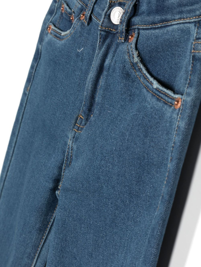 Shop Levi's Wide-leg Five-pocket Jeans In Blue