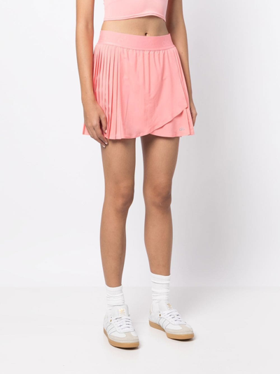 Shop Alo Yoga Aces Pleated Tennis Skirt In Pink