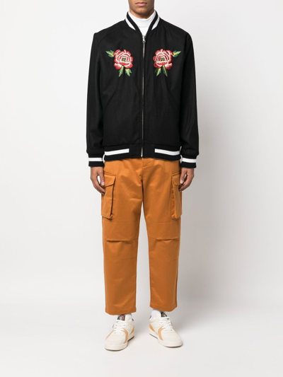 Kenzo Double Face Bomber Jacket France Japan In 黑色