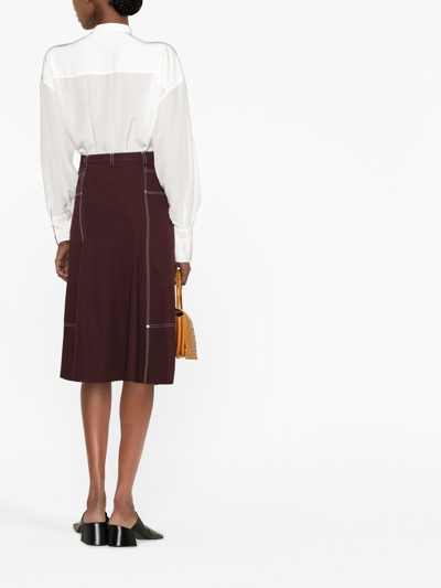 Brunello Cucinelli Long-sleeve Blouse In 白色