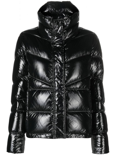 Colmar Logo-patch Padded Jacket In 黑色