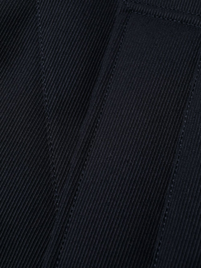 Herno Quilted Double-breasted Coat In 蓝色