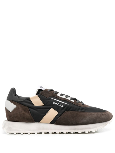 Shop Ghoud Rush Lace-up Sneakers In 褐色