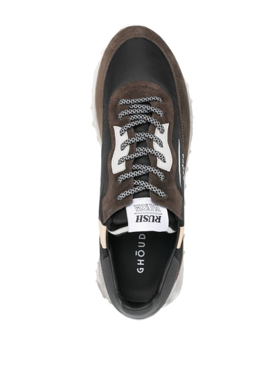 Shop Ghoud Rush Lace-up Sneakers In 褐色