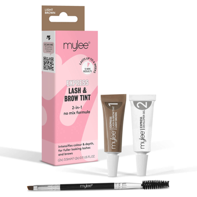 Shop Mylee Express 2-in-1 Lash And Brow Tint 7ml (various Shades) - Light Brown