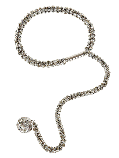 Shop Dries Van Noten Women's  Silver Other Materials Necklace
