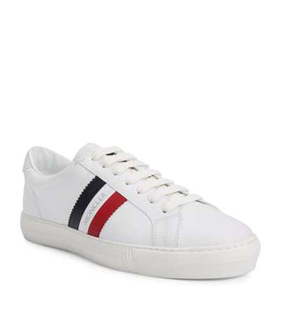 Shop Moncler New Monaco Sneakers In White
