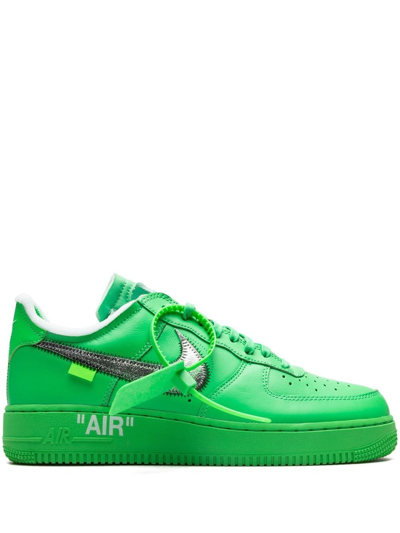 Shop Nike Air Force 1 Low "brooklyn" Sneakers In Green