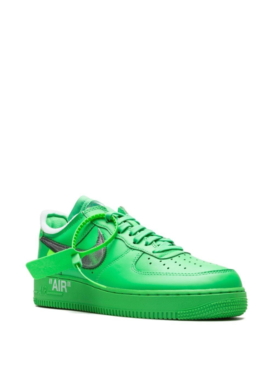 Shop Nike Air Force 1 Low "brooklyn" Sneakers In Green