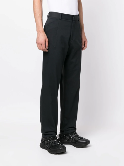 A-cold-wall* Module Straight-leg Trousers In Black