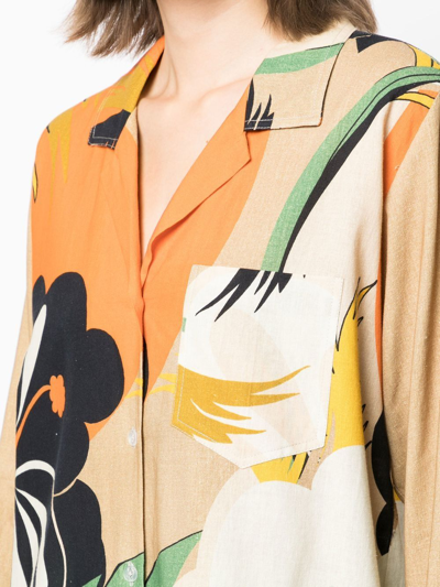 Bambah Amazonia Button-down Shirt In Multicolour