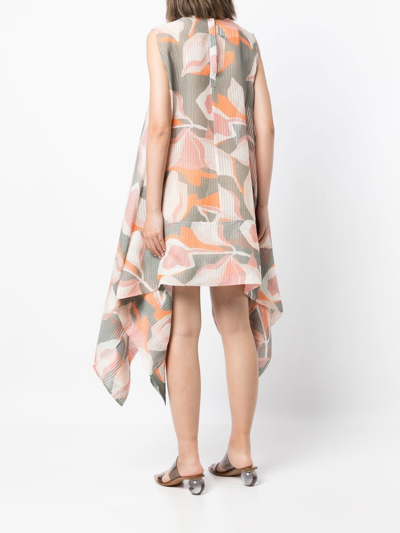 Bambah Gana Flared Dress In Multicolour