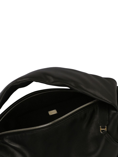 Dolce & Gabbana Logo-plaque Tote In Black