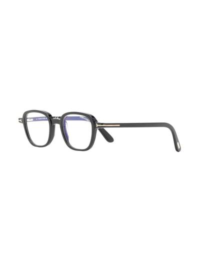 Shop Tom Ford Square-frame Optical Glasses In Schwarz