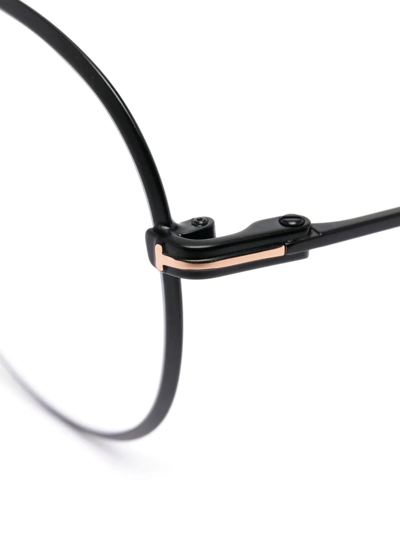 Tom Ford Ft5829b Pilot-frame Glasses In Schwarz