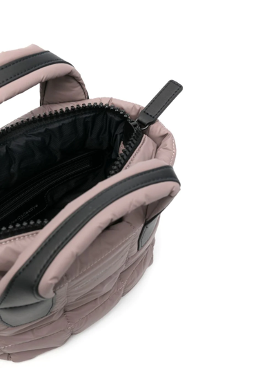Veecollective Padded Small Tote In Violett