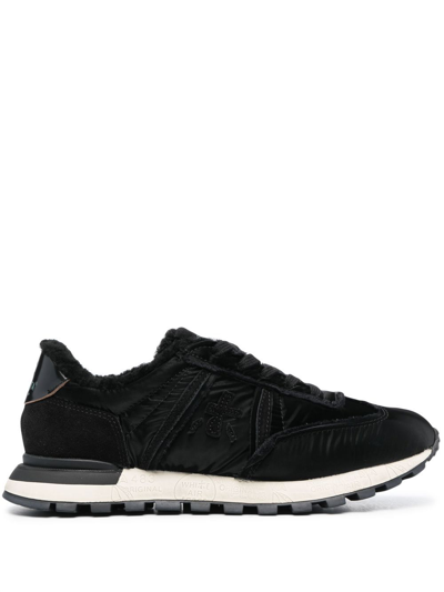 Shop Premiata John Low-top Sneakers In Schwarz