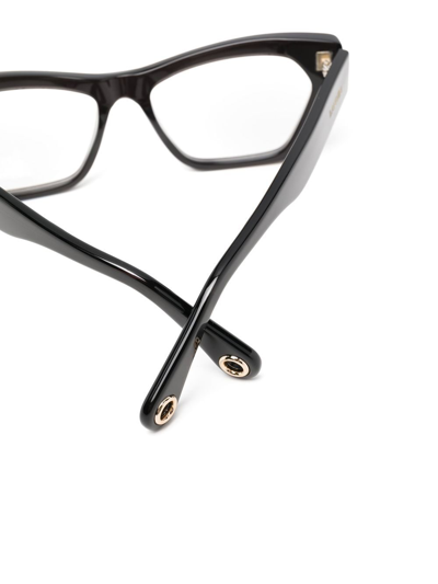 Lanvin Lnv2627 Cat-eye Glasses In Schwarz