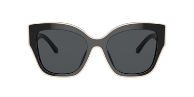 Tory Burch Woman Sunglasses Ty7184u In Solid Grey
