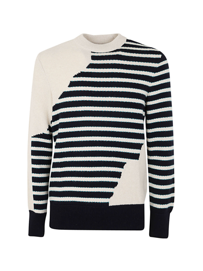 Shop Saint James Val D Isere Pull In Y Navy Natural