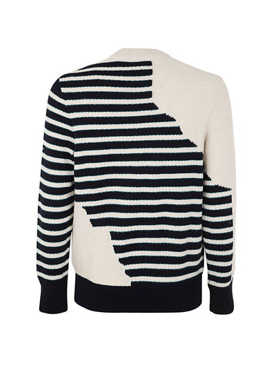 Shop Saint James Val D Isere Pull In Y Navy Natural
