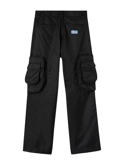Shop Heron Preston Ex-ray Nylon Cargo Pants In Black No Color