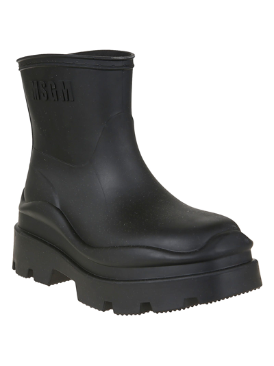 Shop Msgm Boots In Black
