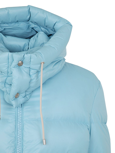 Shop Drome Recycled Down Jacket In Sky