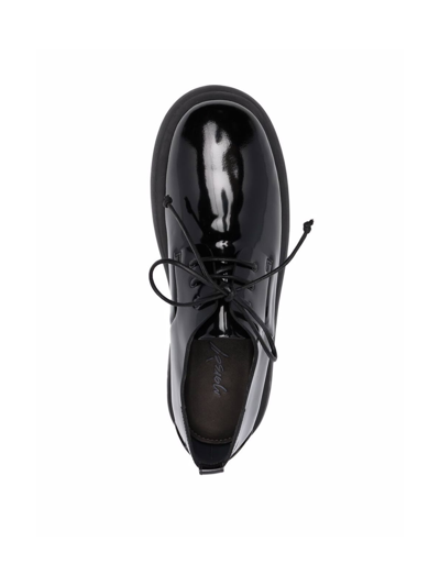 Shop Marsèll Gommello Lepanto Derby Shoes In Black