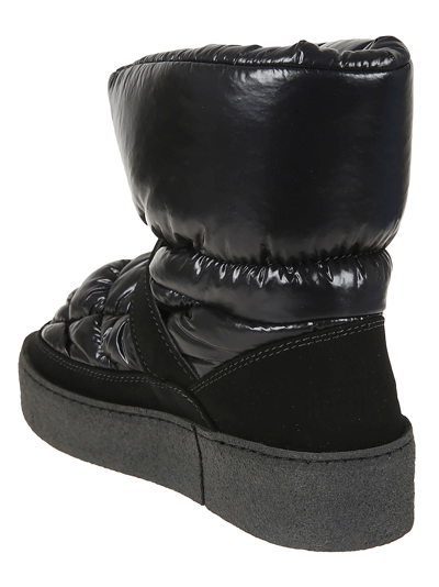 Shop Khrisjoy Puff Boots Shiny In Black