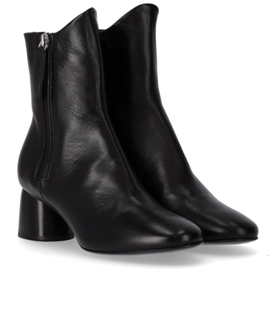 Shop Halmanera Caren Black Heeled Ankle Boot In Nero