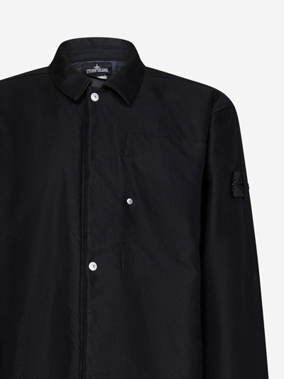 Stone Island Shadow Project 10515 Insulated Coach Jacket_chapter 1 Jacket  In Black | ModeSens