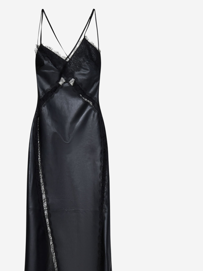 Shop Roberto Cavalli Long Dress In Black