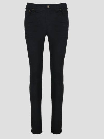 Saint Laurent Black Skinny Jeans | ModeSens