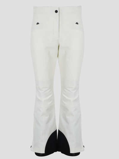 Shop Moncler Ski Pants In White