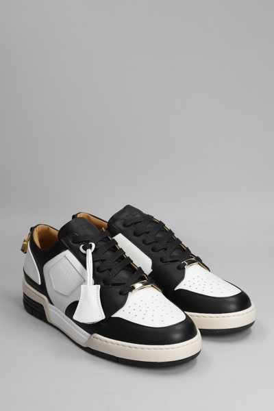 Shop Buscemi Sneakers In Black Leather