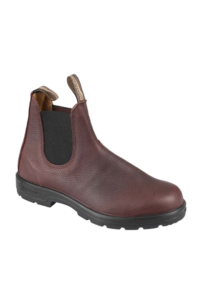 Shop Blundstone Pelle In Mezquite Brown Blk