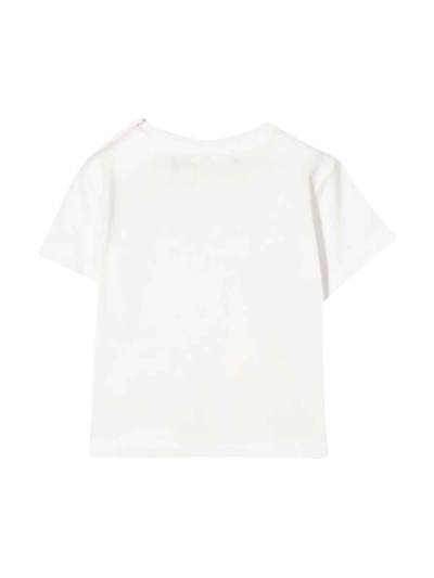 Shop Versace White T-shirt Baby Unisex Kids In Bianco